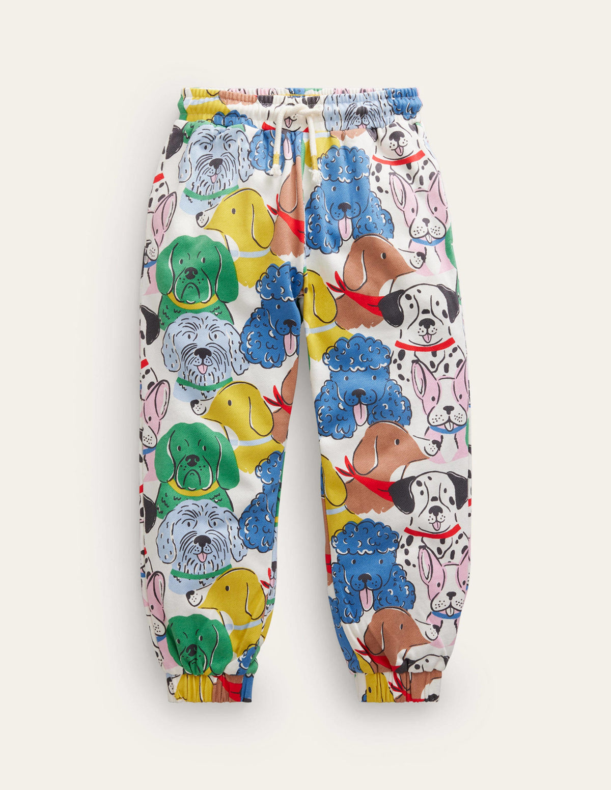 Printed Cosy Relaxed Joggers-Multi Dogs - Image 1
