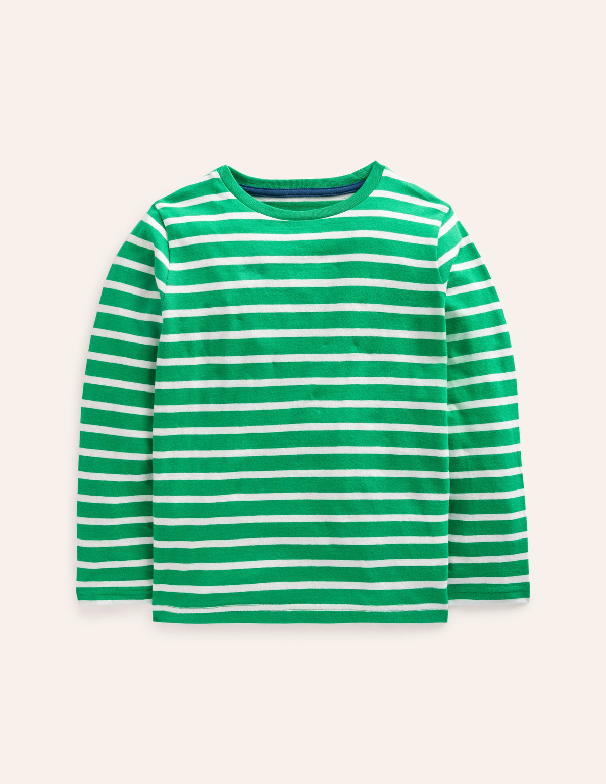 Marinière pour tous les jours-Vert Highland/Gris Chiné - Image 1