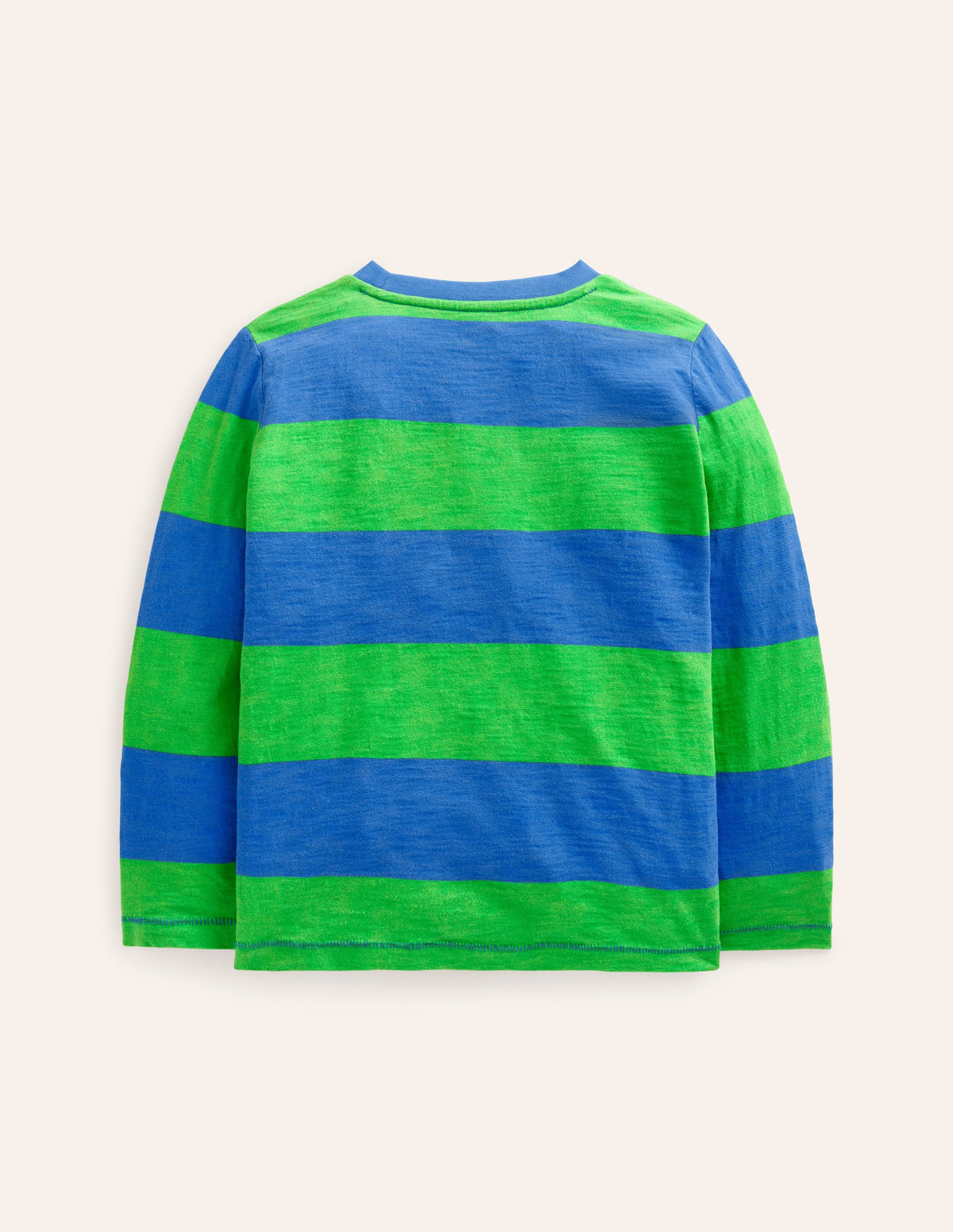 Everyday Long Sleeve T-Shirt-Greek Blue/ Green - Image 2