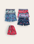 Boxershorts im 5er-Pack-Bunt Drachen