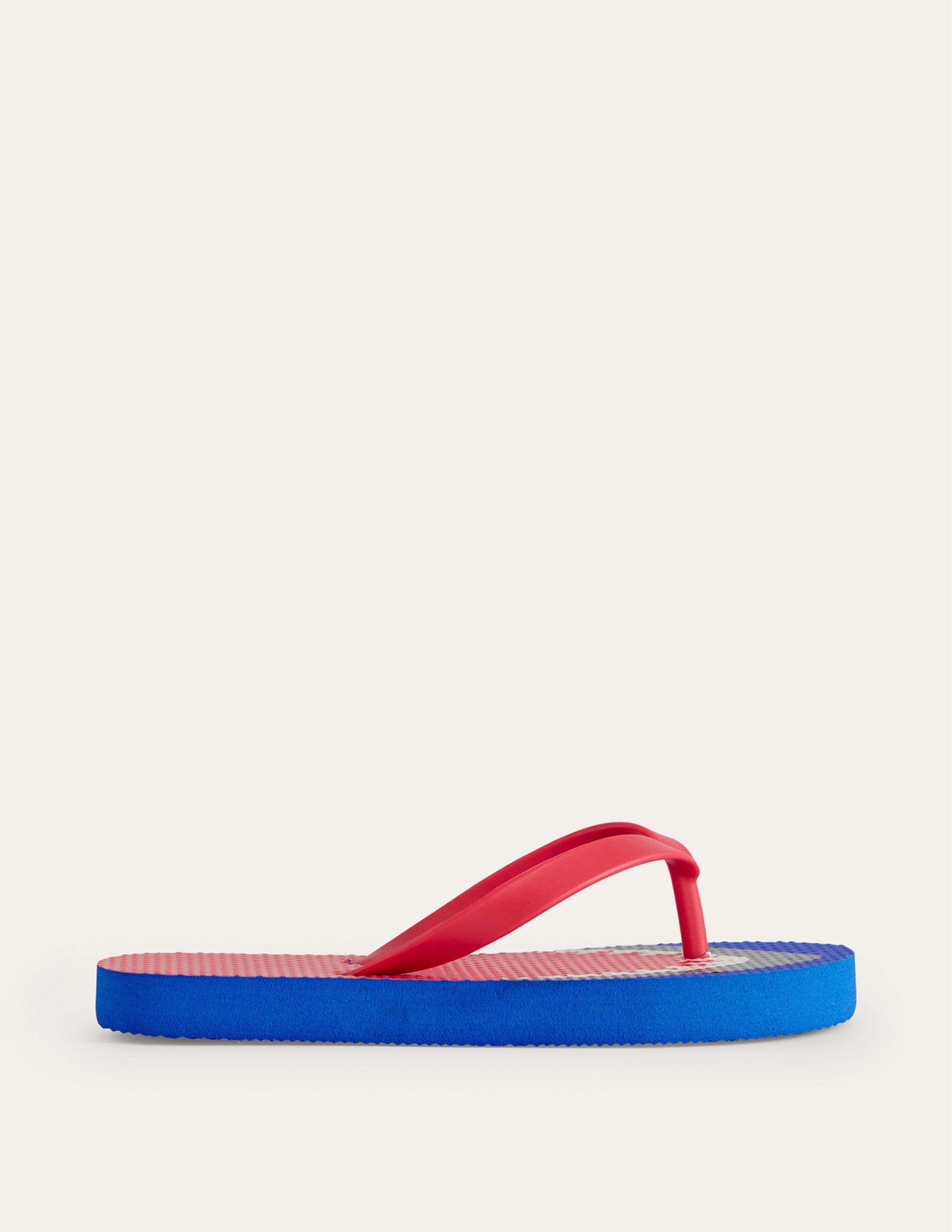 Fun Flip Flops-Red Sharks-1