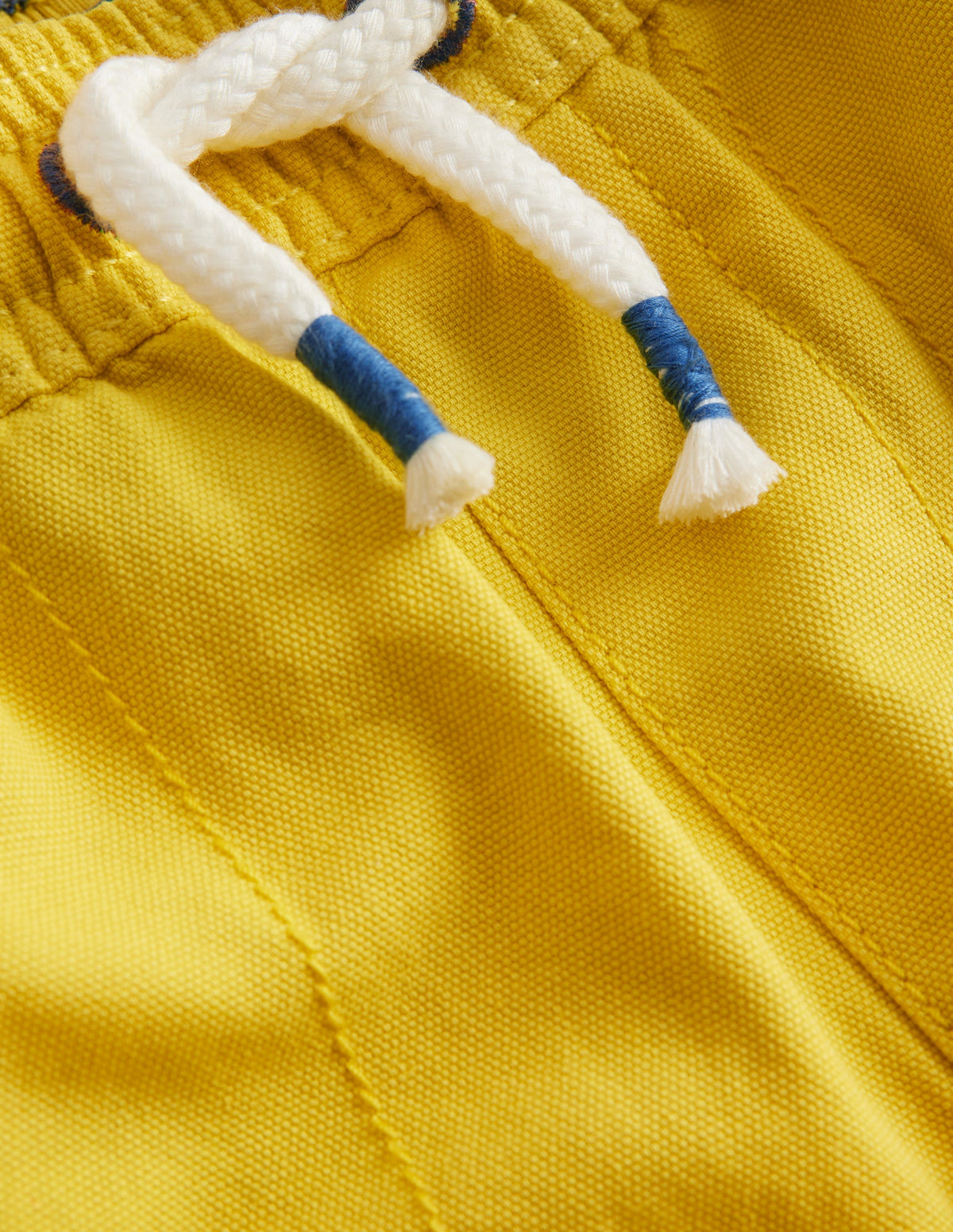 Shorts zum Hineinschlüpfen mit Kordelzug-Zitronengelb-3