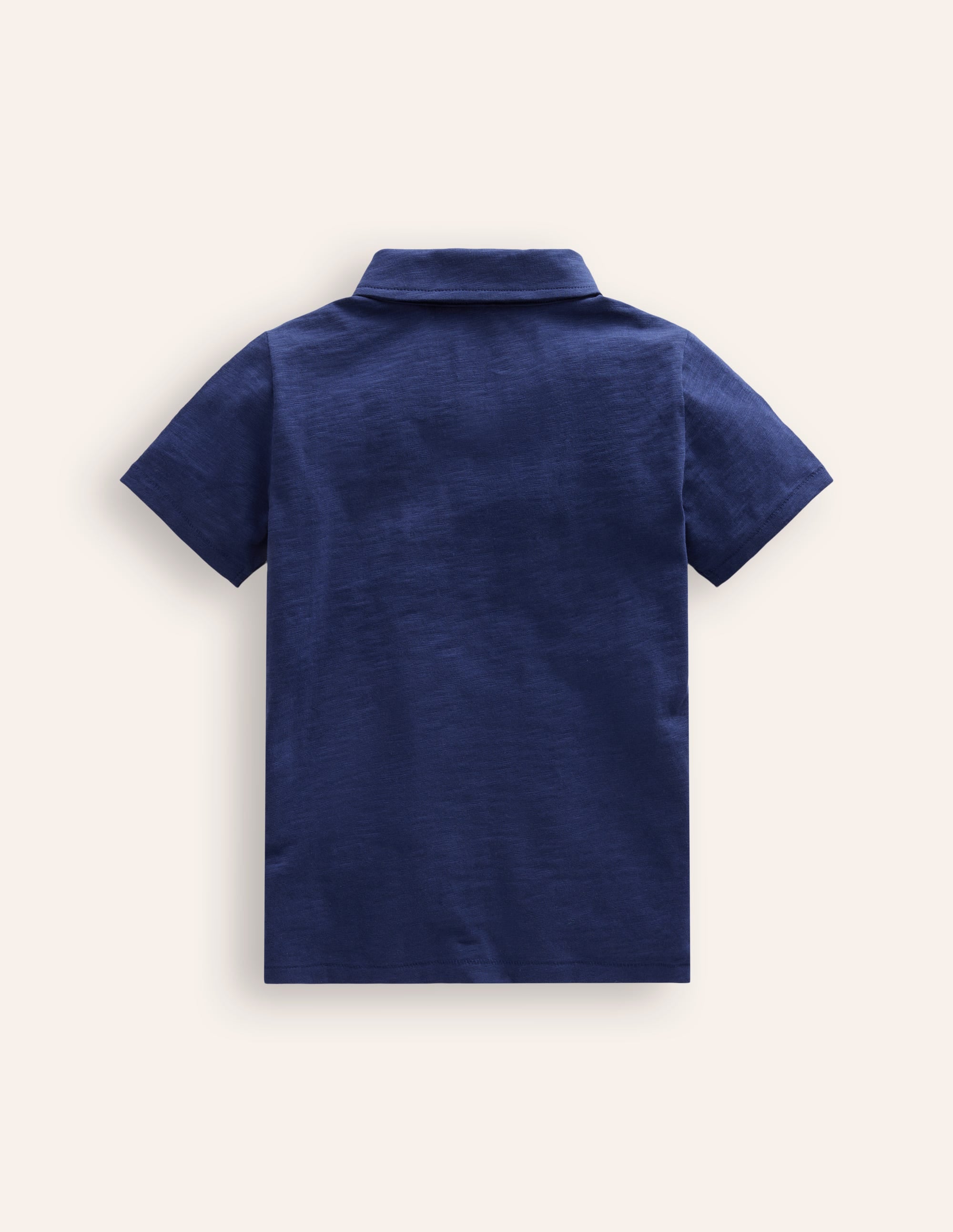 Flammgarn-Polohemd-Schuluniform-Marineblau - Image 2