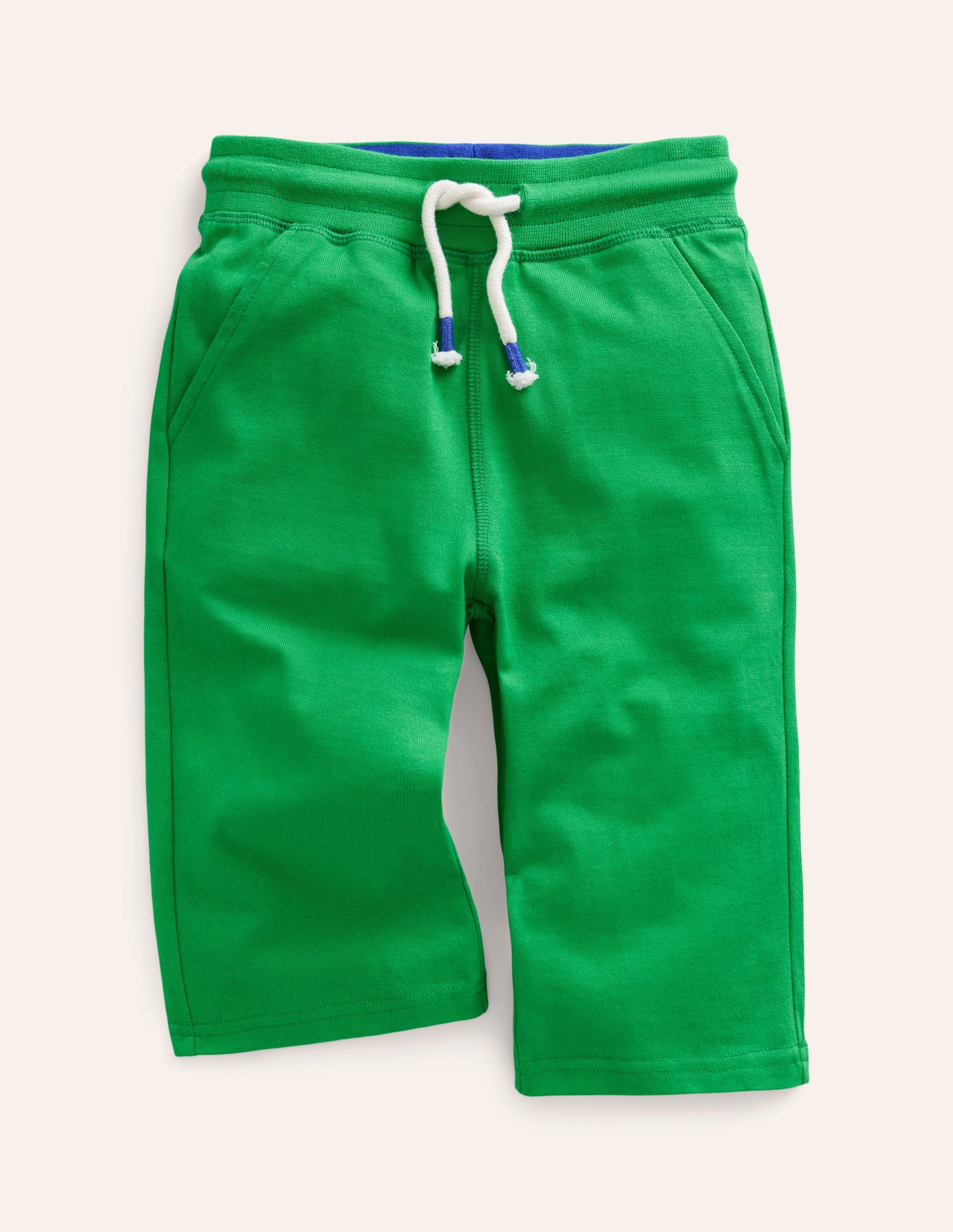 Baggyshorts aus Jersey-Stangenbohnen-Grün-1