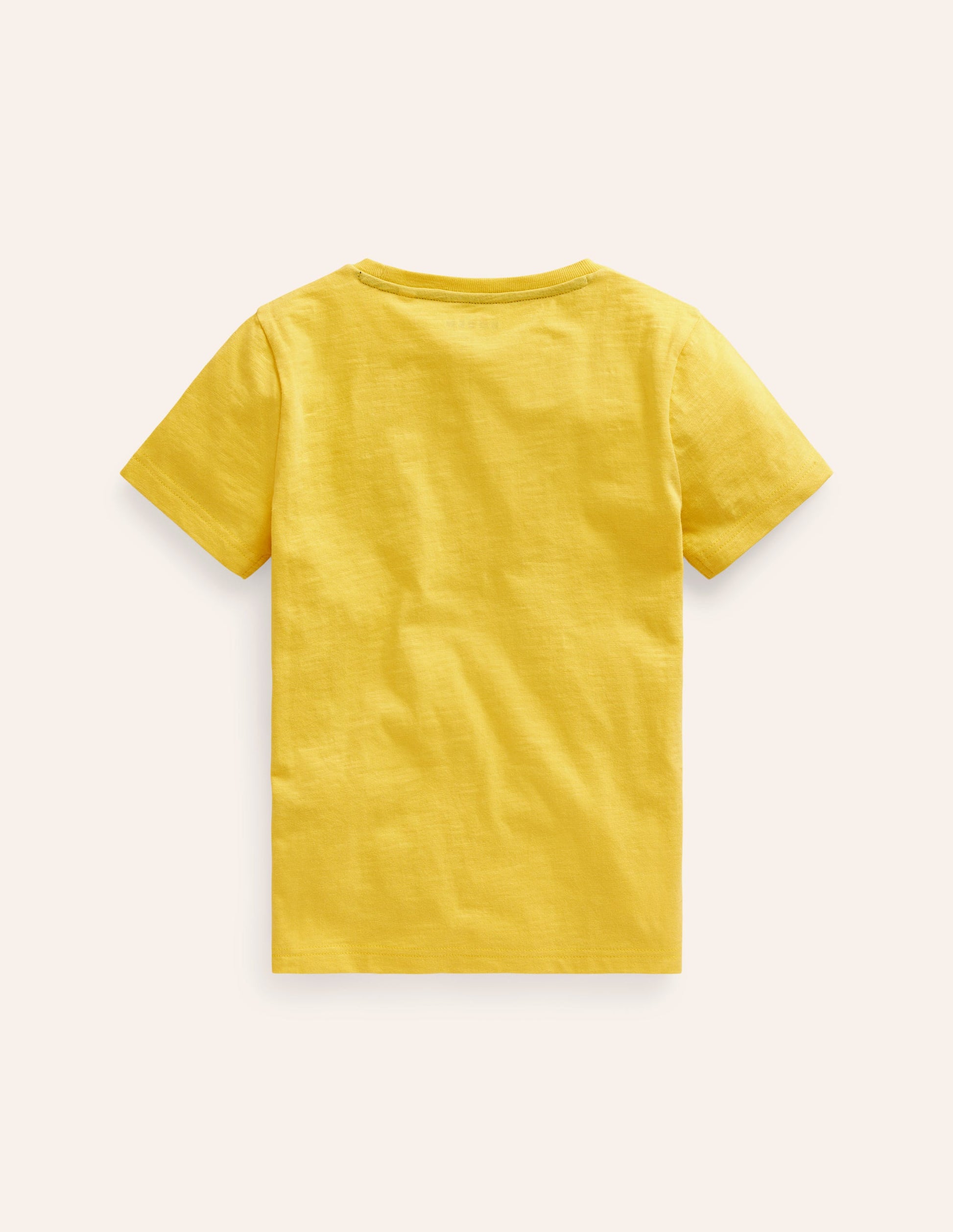 T-Shirt mit Superstitch-Logo-Zitronenzestengelb Elefant-2