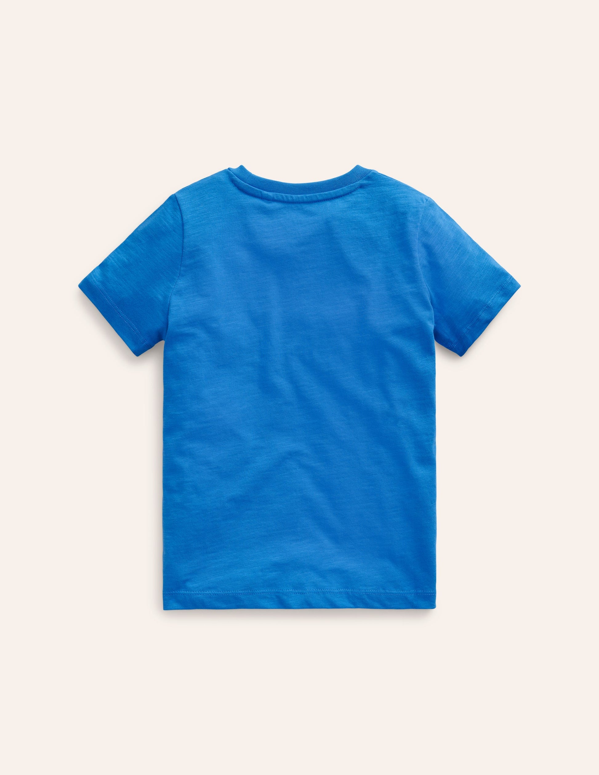 Glow and Foil T-shirt-Greek Blue Fish-2