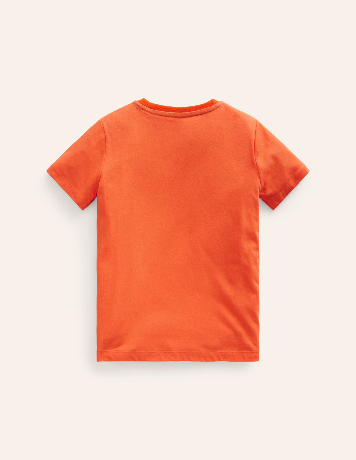Leuchtendes, texturiertes Lern-T-Shirt-Feuer Opal Orange Vulkan-2