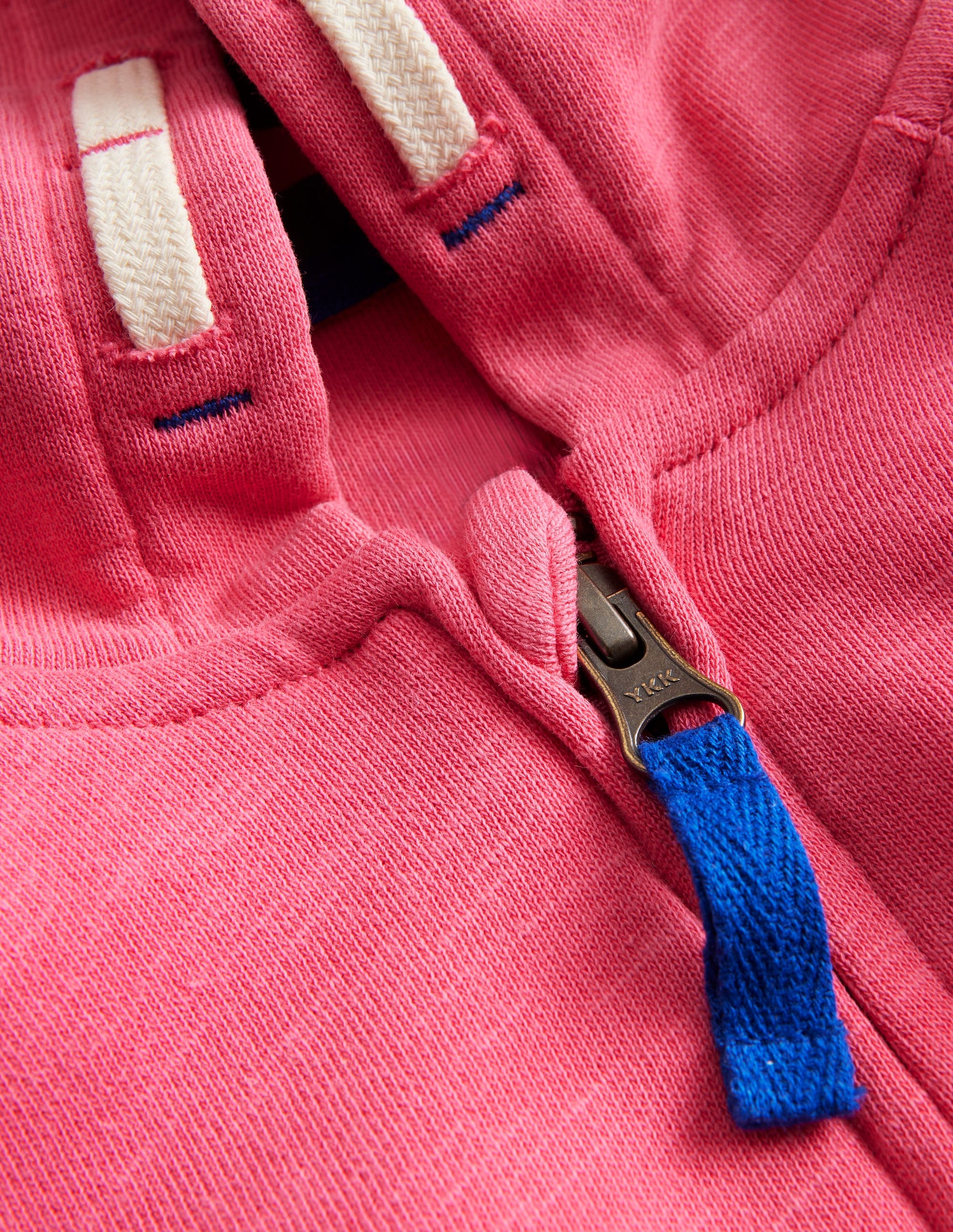 Stückgefärbte Kapuzenjacke-Zuckerwattenrosa-3