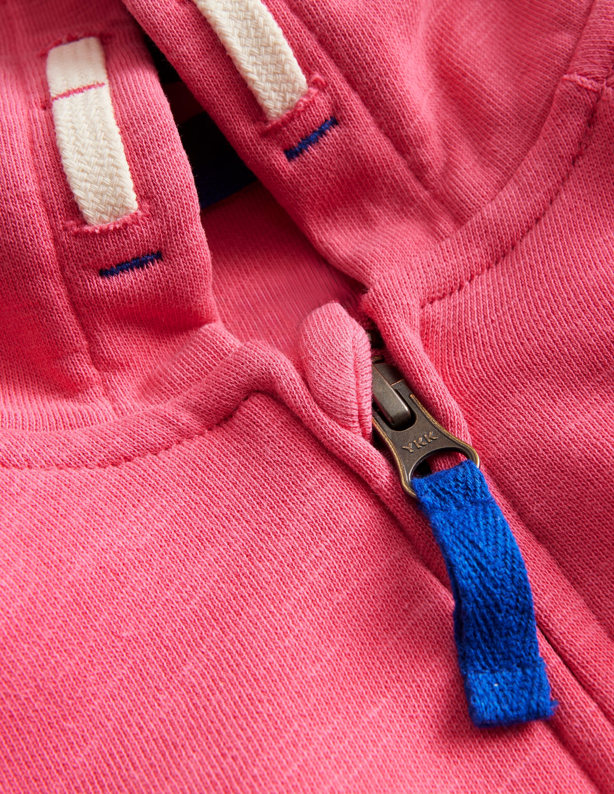 Stückgefärbte Kapuzenjacke-Zuckerwattenrosa - Image 3