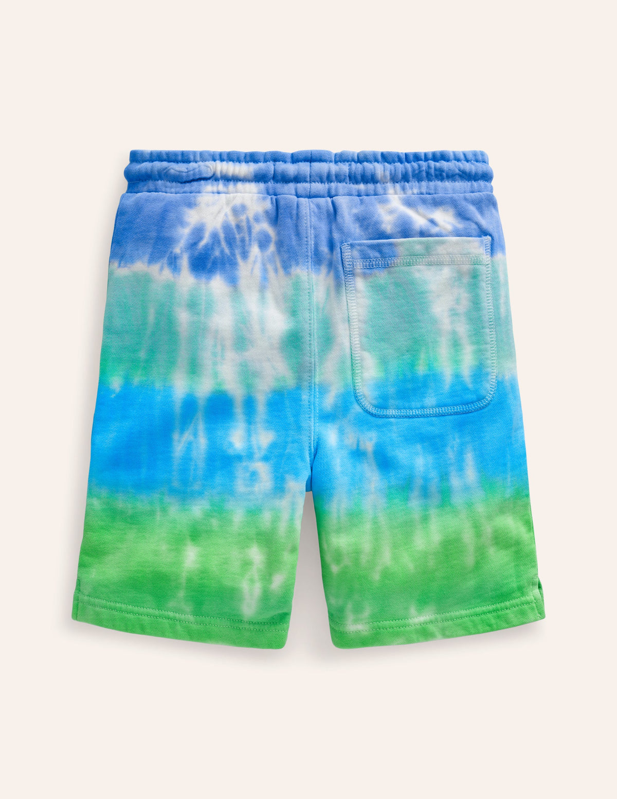 Sweatshorts mit Muster-Blau Batik - Image 2