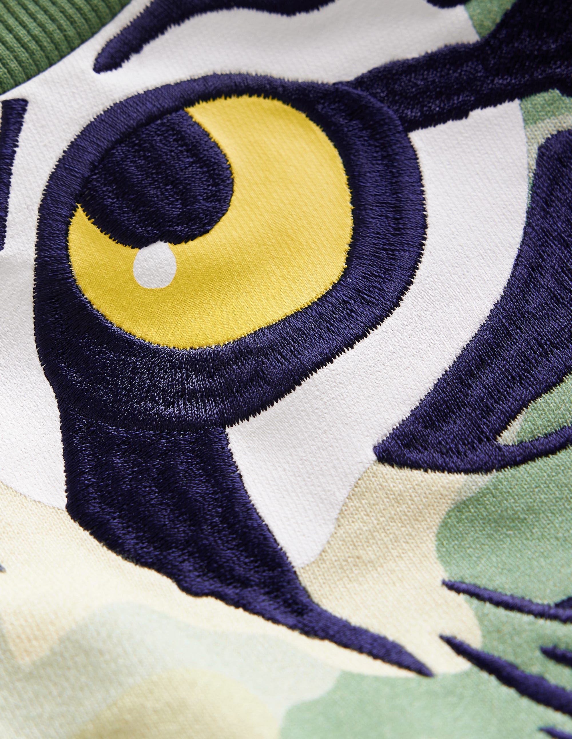 Camo Tiger Sweatshirt-Tonal Green Camo Tiger - Image 3