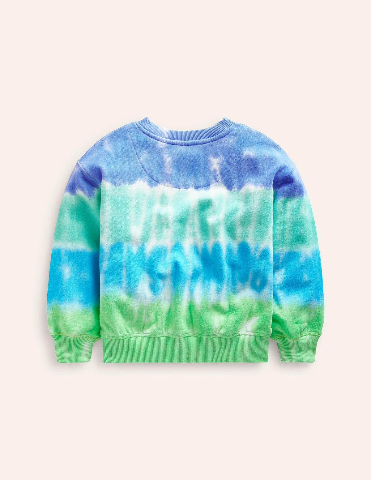 Batik-Sweatshirt-Blau Batik - Image 2