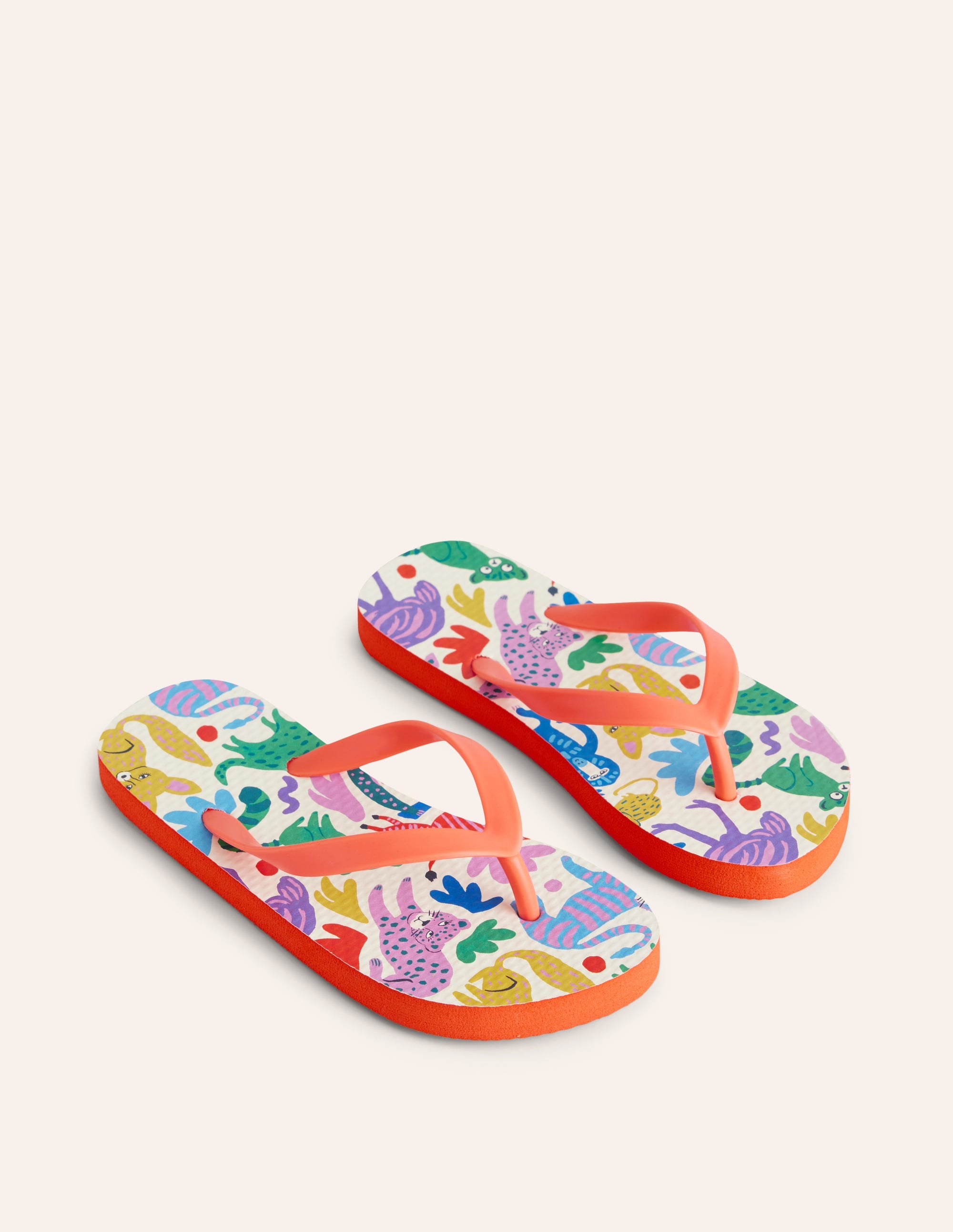 Lustige Flip-Flops-Bunt Safari Freunde - Image 2
