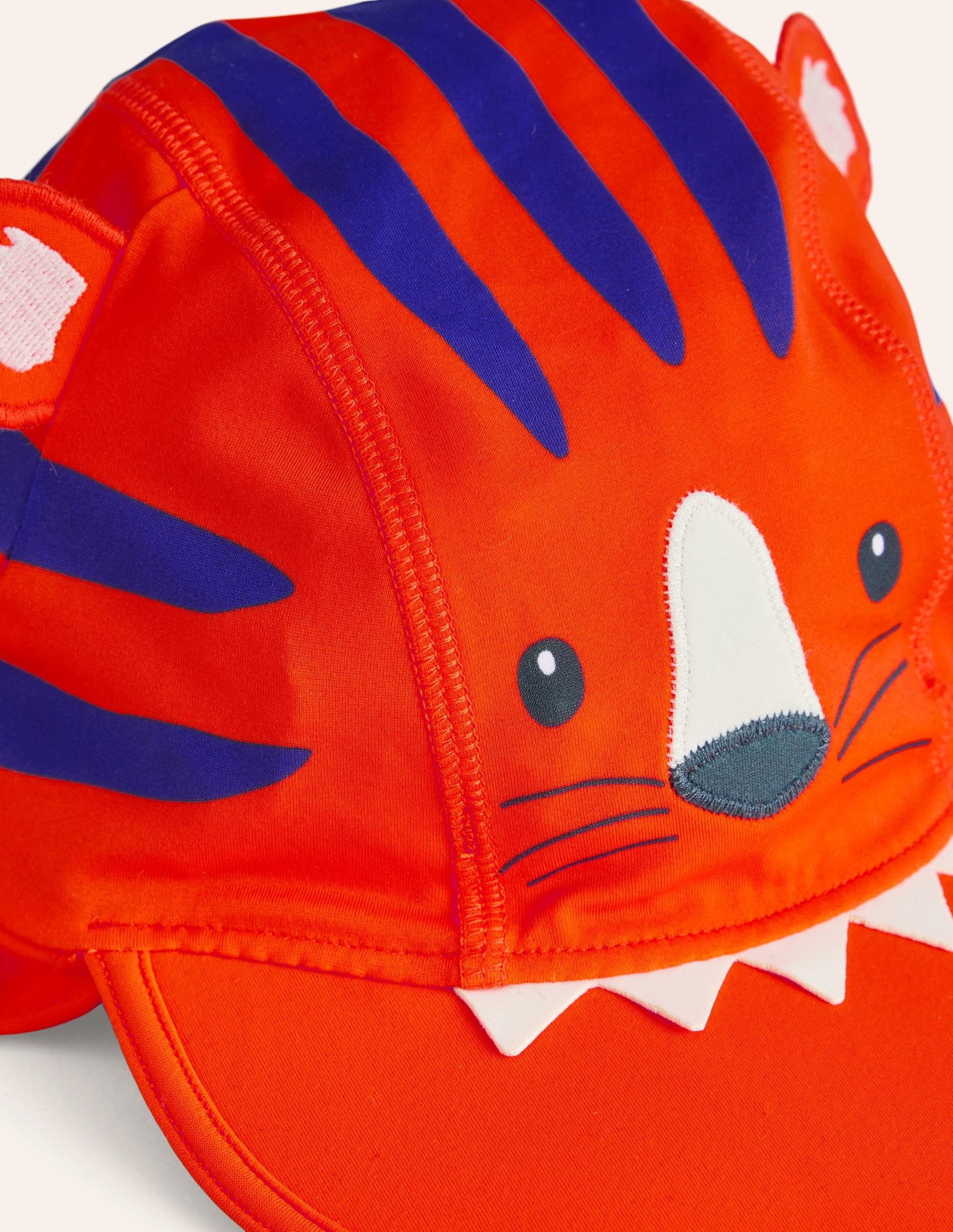 Schwimmhut mit Sonnenschutz-Orange Tiger - Image 2