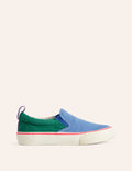 Chaussures à enfiler en toile-Multi