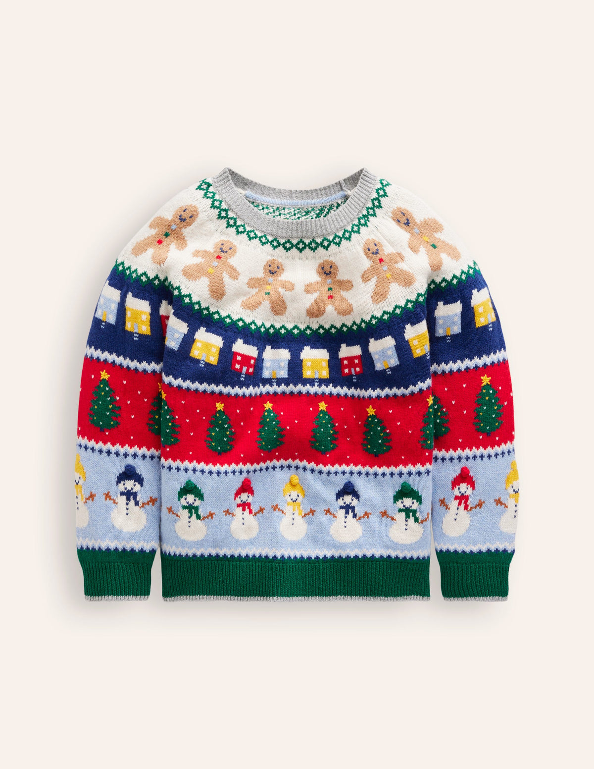 Fair Isle Jumper-All Over Christmas - Image 4