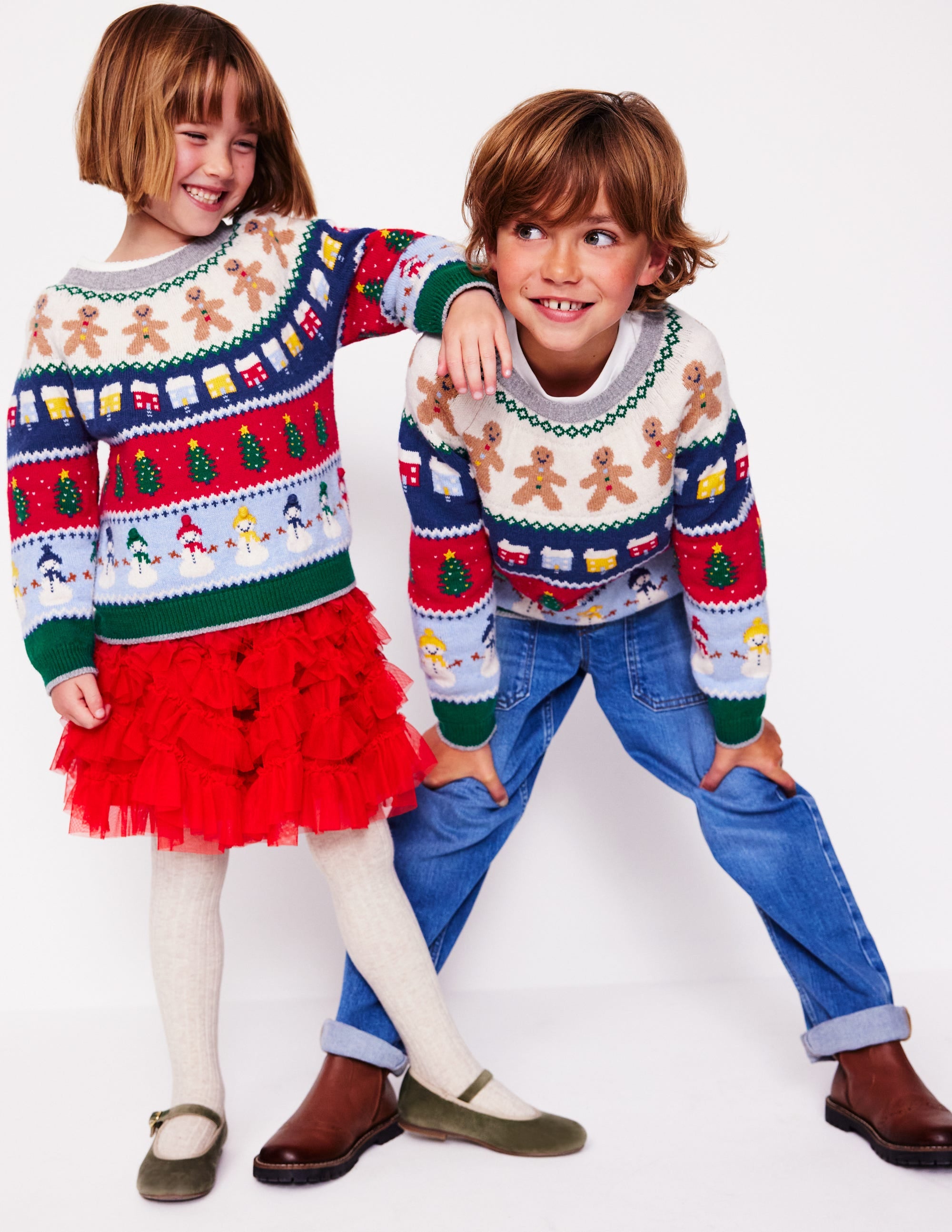 Fair Isle Jumper-All Over Christmas - Image 7