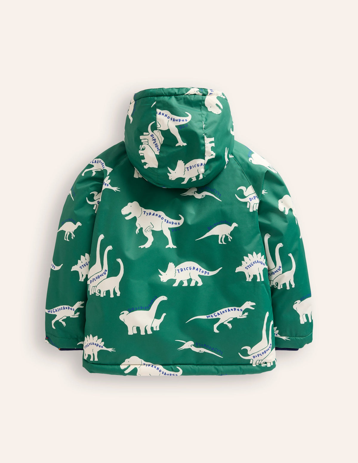 Sherpa Lined Anorak-Spruce Green Dino-2