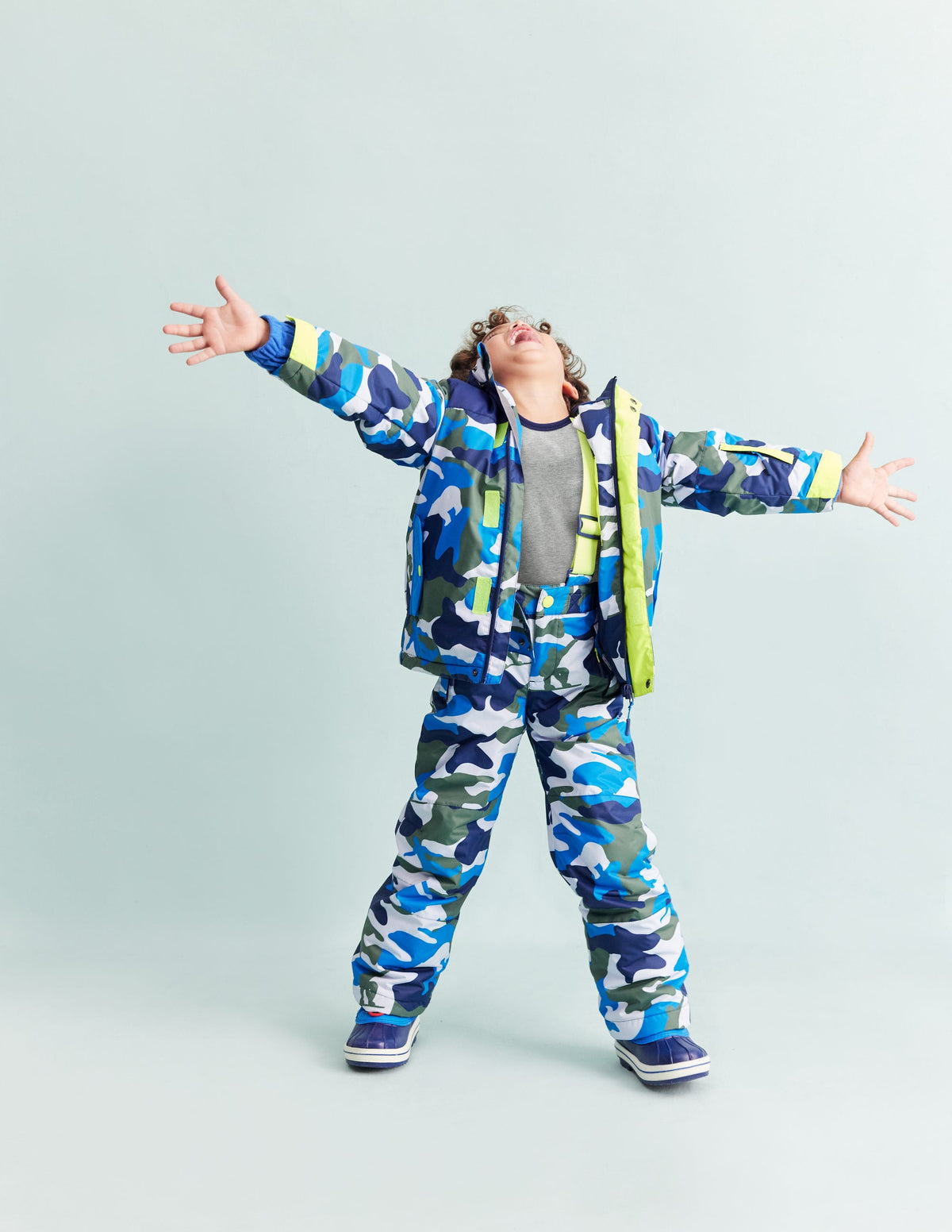 All-Weather Waterproof Coat-Greek Blue Camo - Image 7