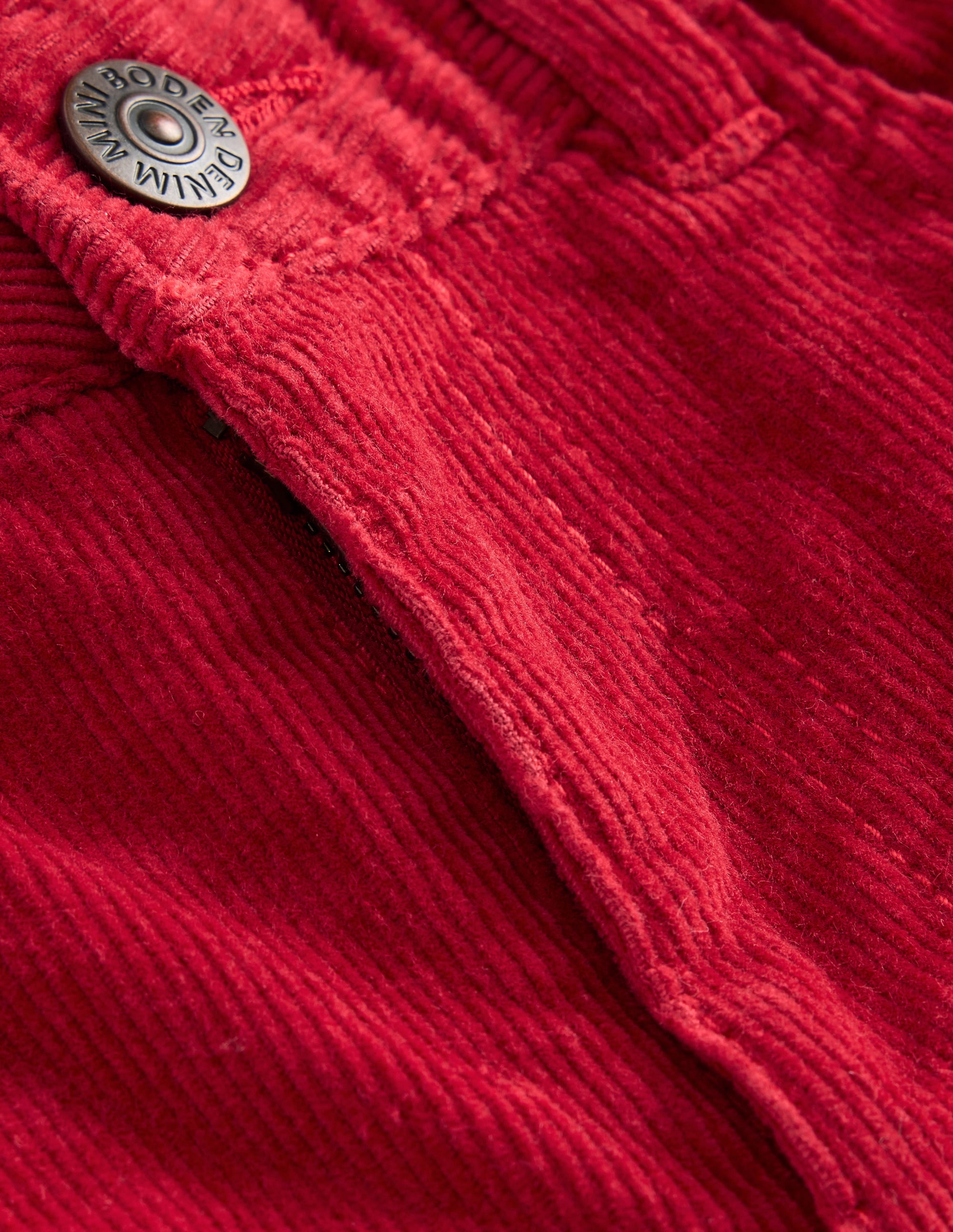 Klassische Cordhose-Lackrot - Image 3