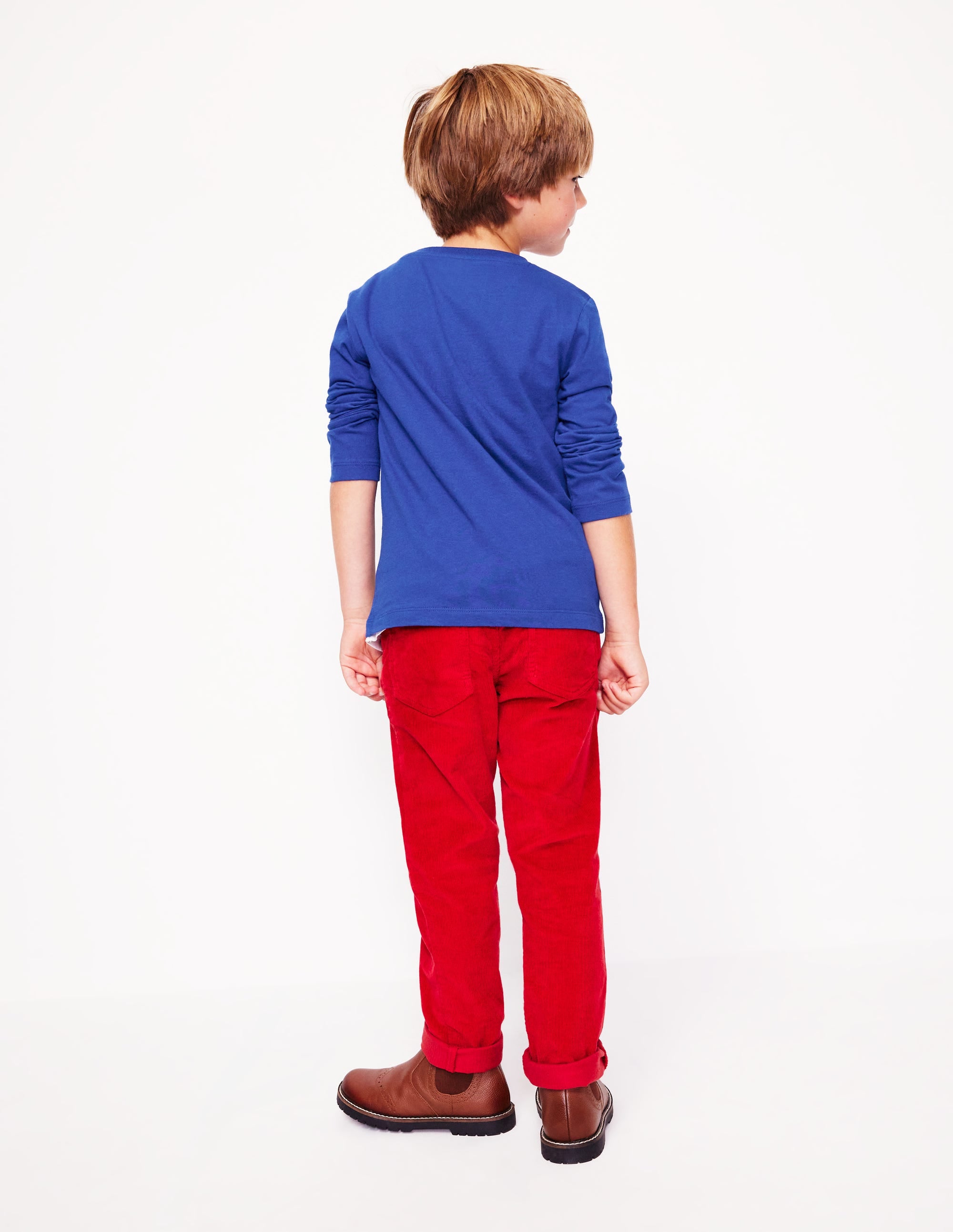 Fun Superstitch Grid T-Shirt-Sapphire Blue - Image 2