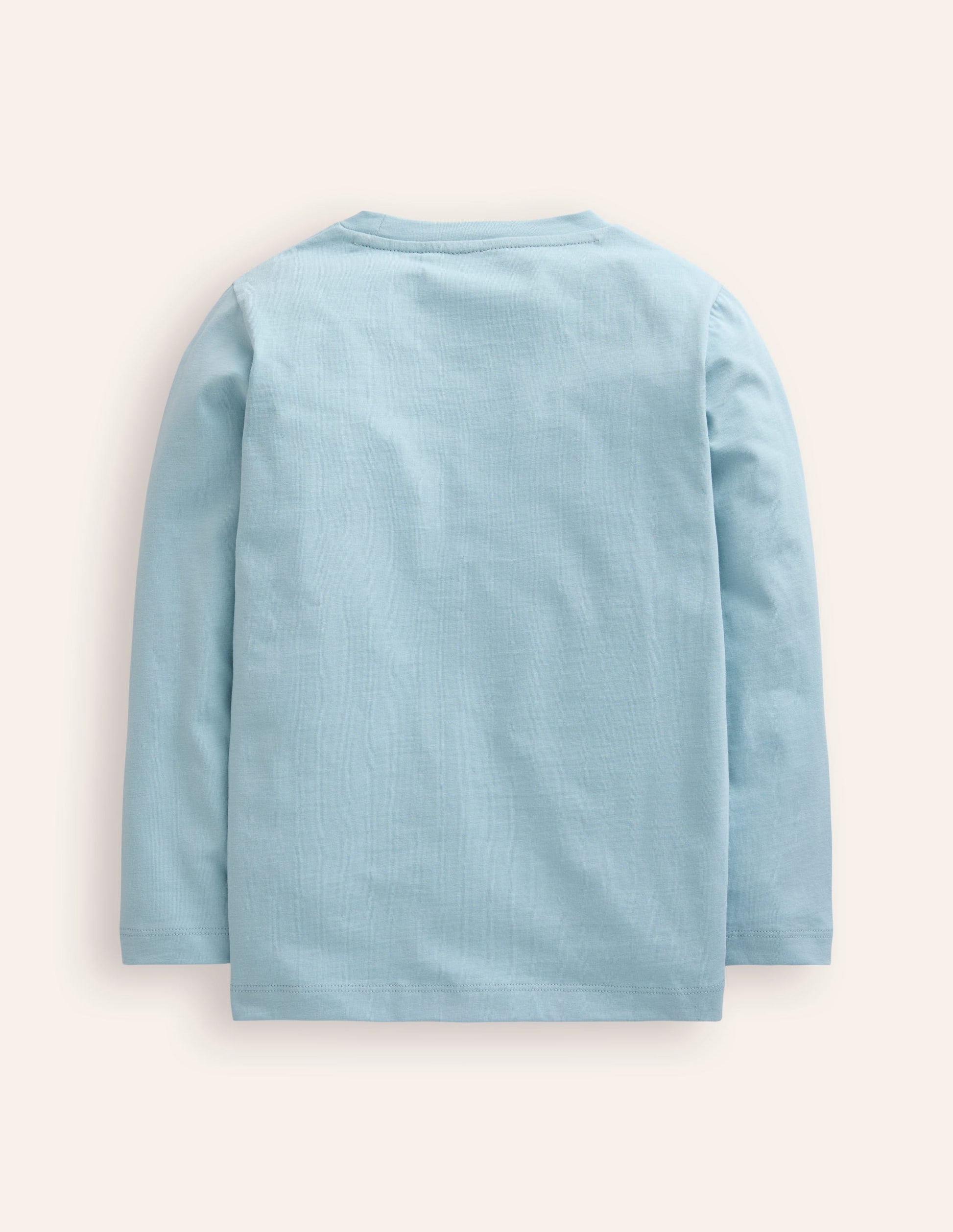 Glow-In-The-Dark T-Shirt-Stonewash Blue Dino-2
