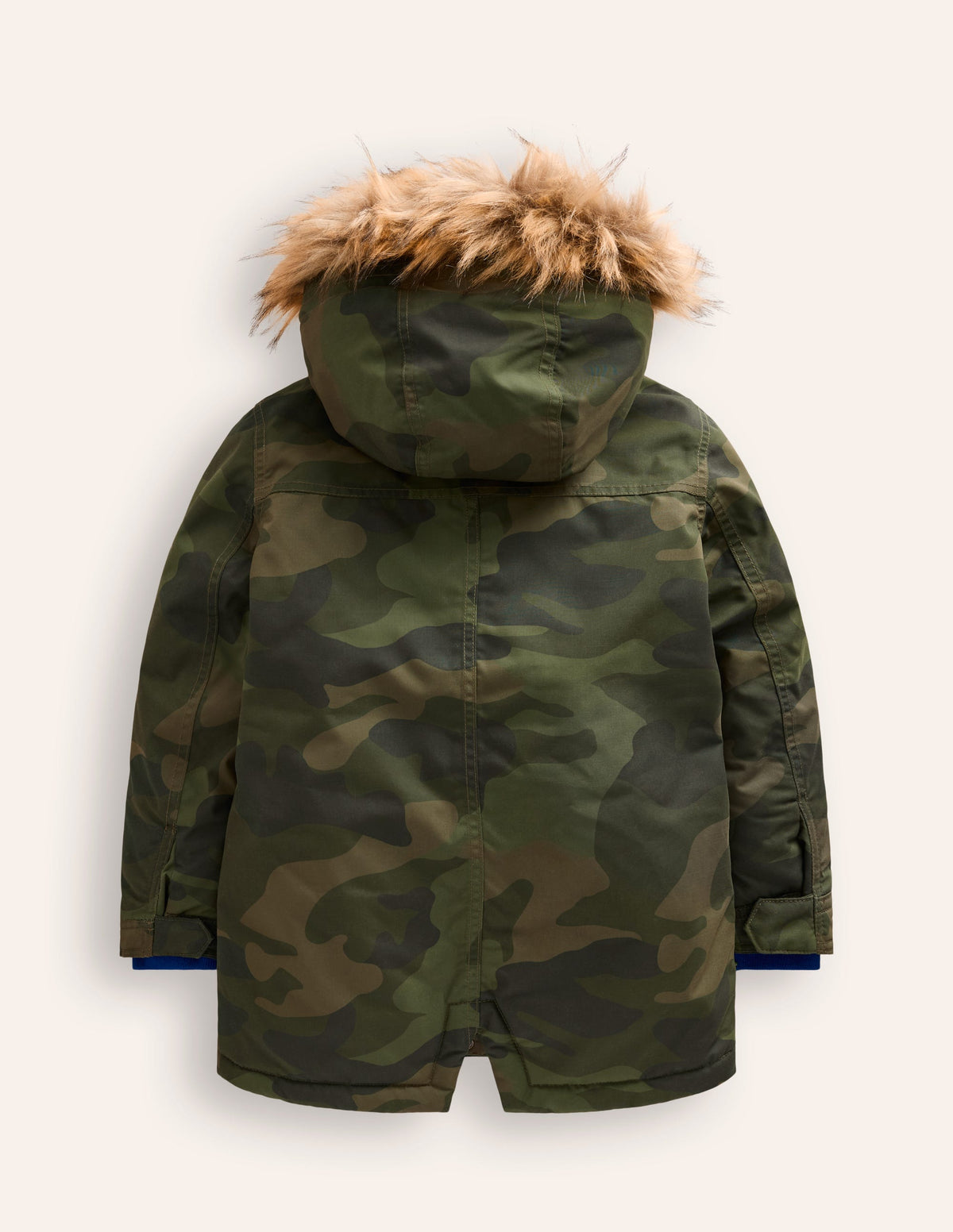Parka classique imperméable-Camouflage vert ton sur ton - Image 2