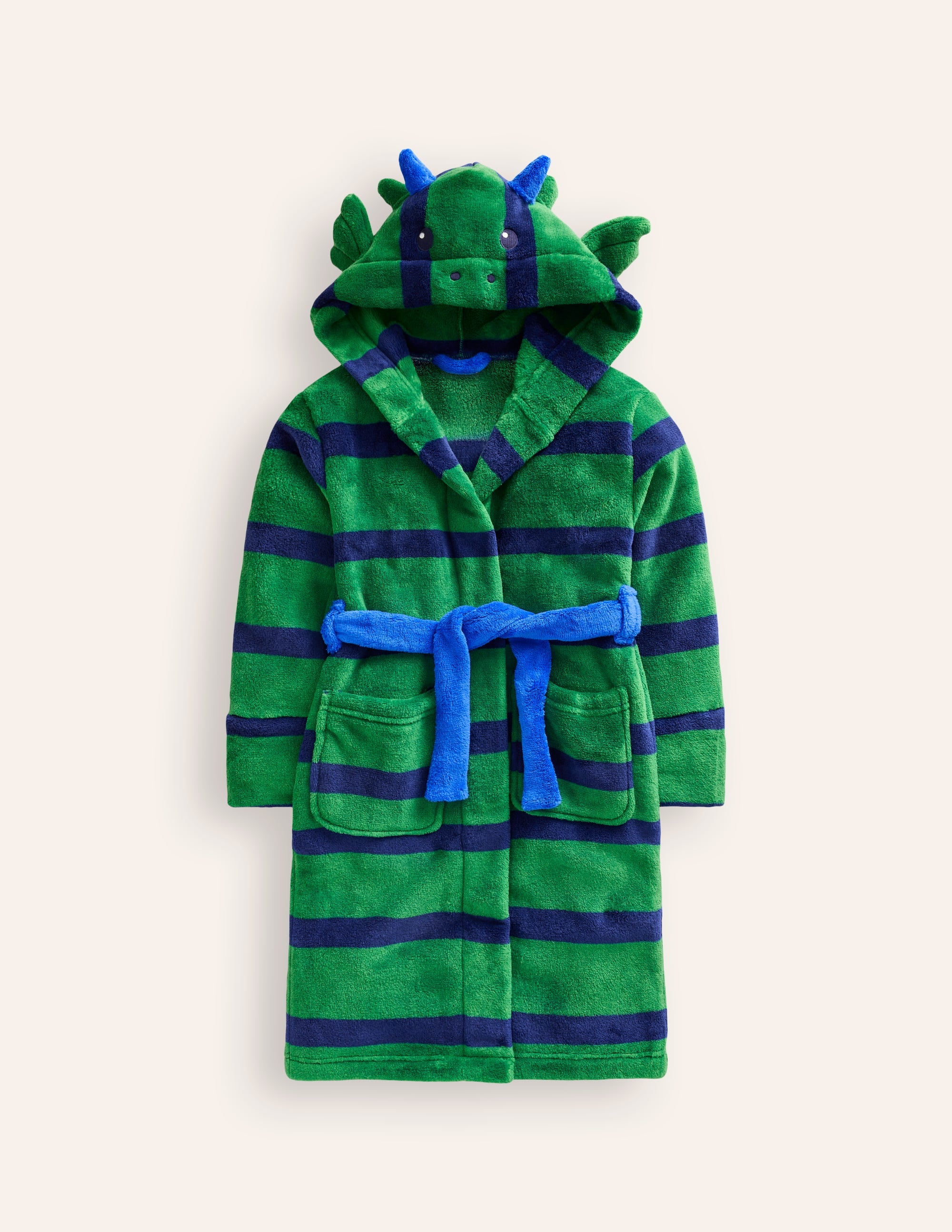 Cosy Novelty Dressing Gown-Green Dragon - Image 1