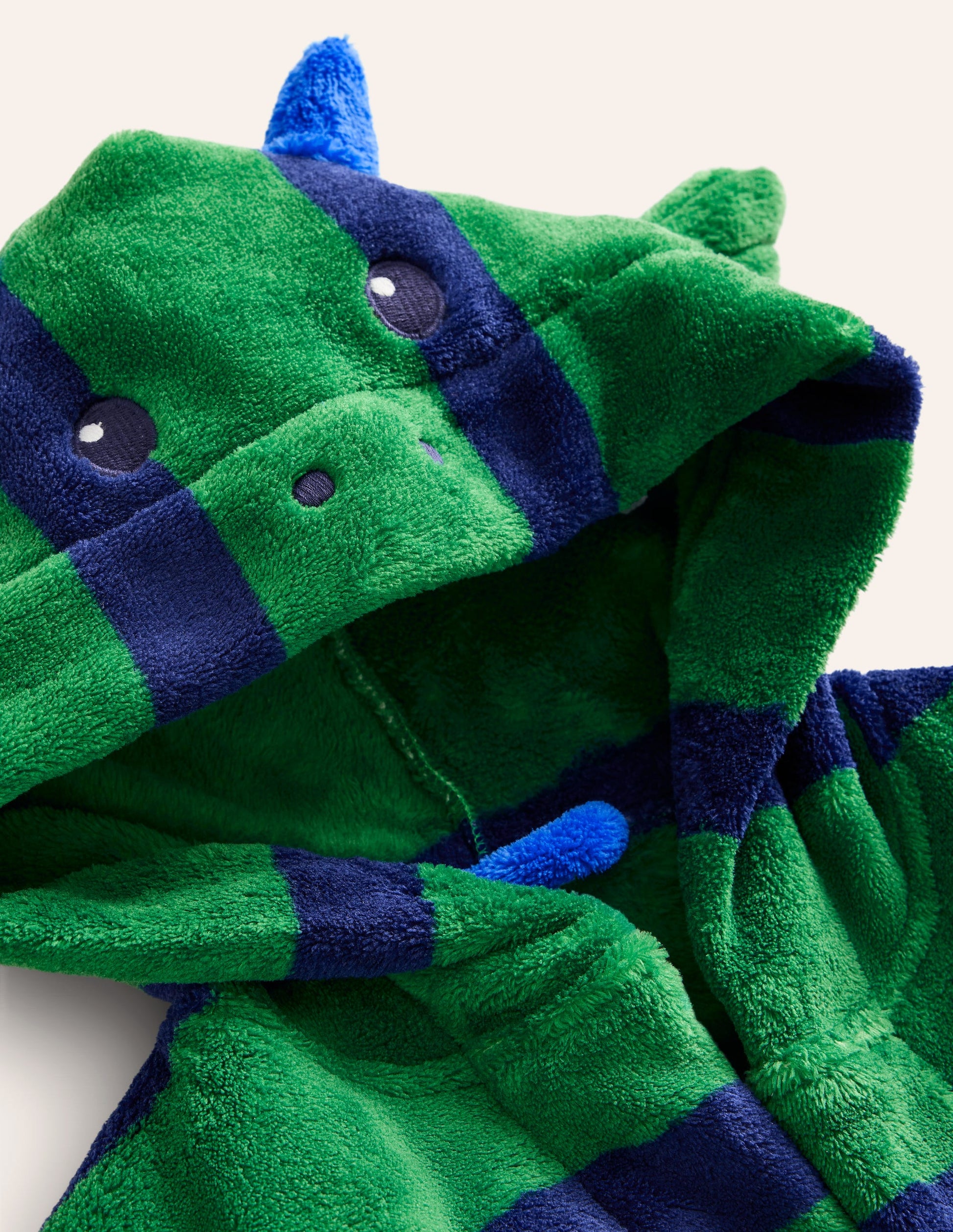 Cosy Novelty Dressing Gown-Green Dragon-3