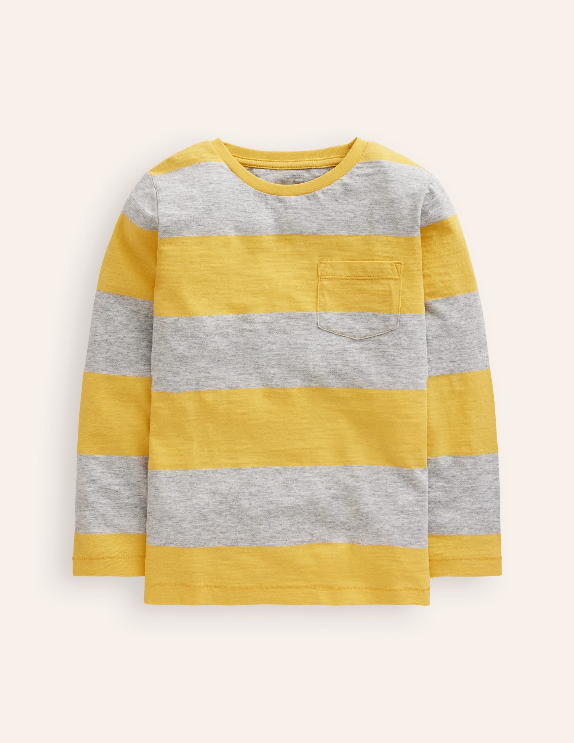 Langärmliges T-Shirt für den Alltag-Honigwabe - Image 1
