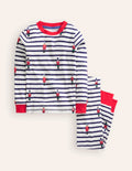 Pyjama long douillet-Soldats marinière