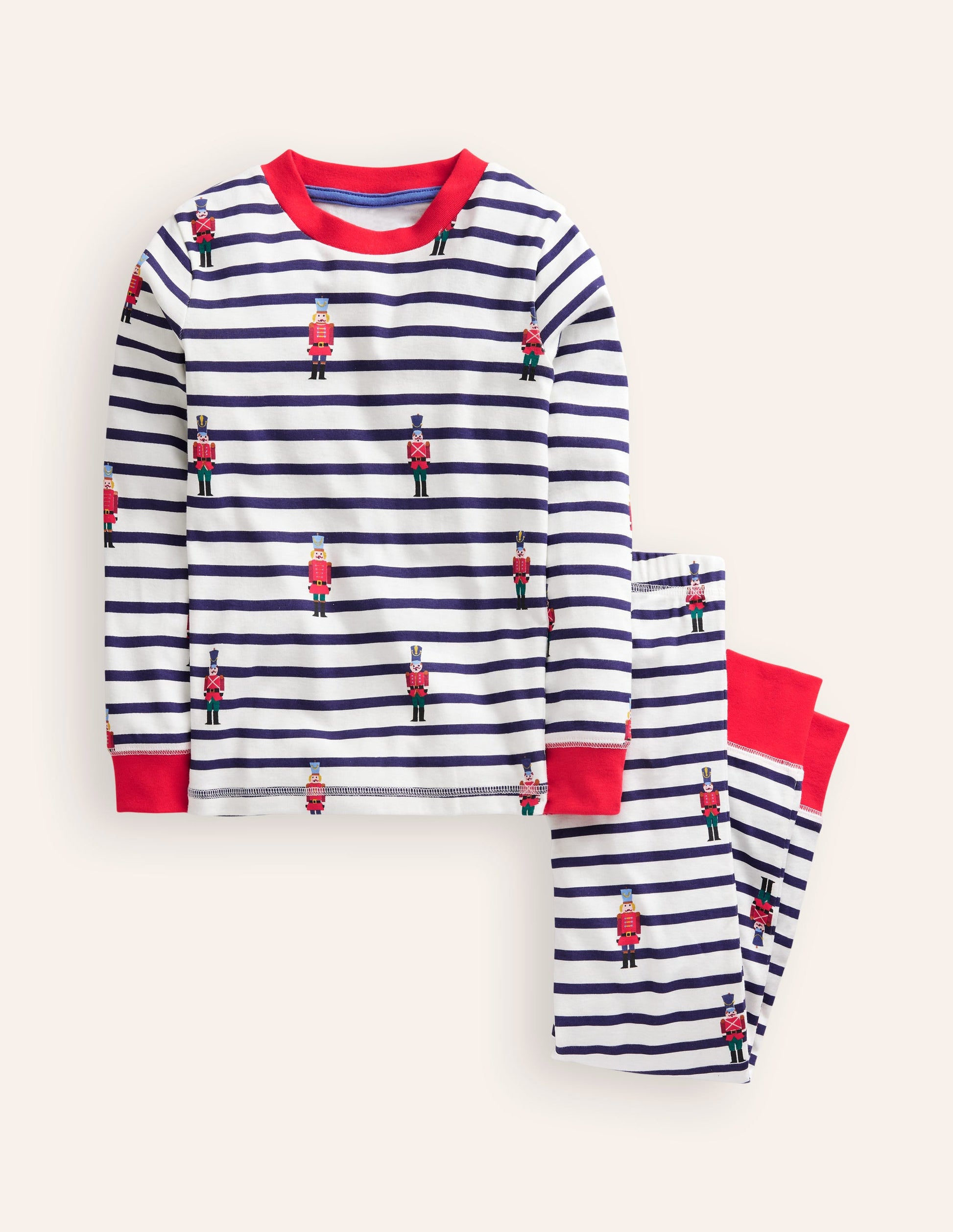 Pyjama long douillet-Soldats marinière-1