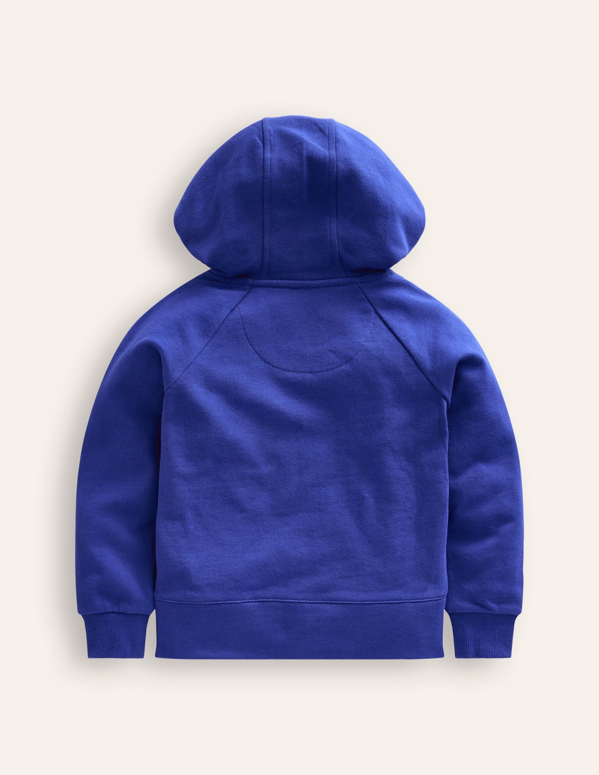 Sweat à capuche avec super surpiqûres-Raton laveur bleu brillant-2