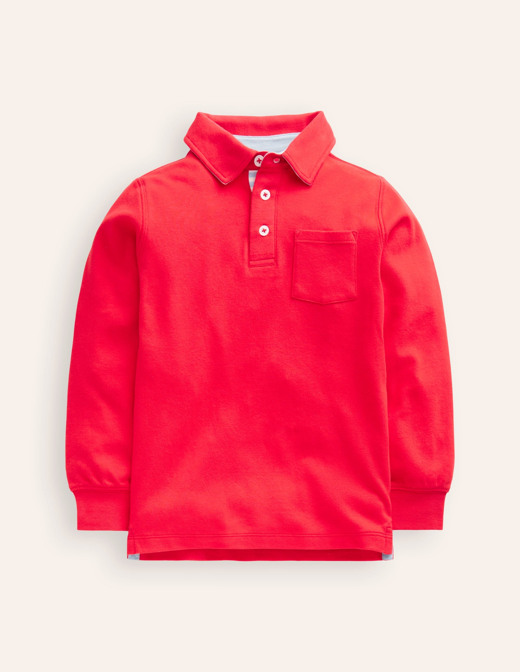 Supersoft Polo Shirt-Poppy Red - Image 1