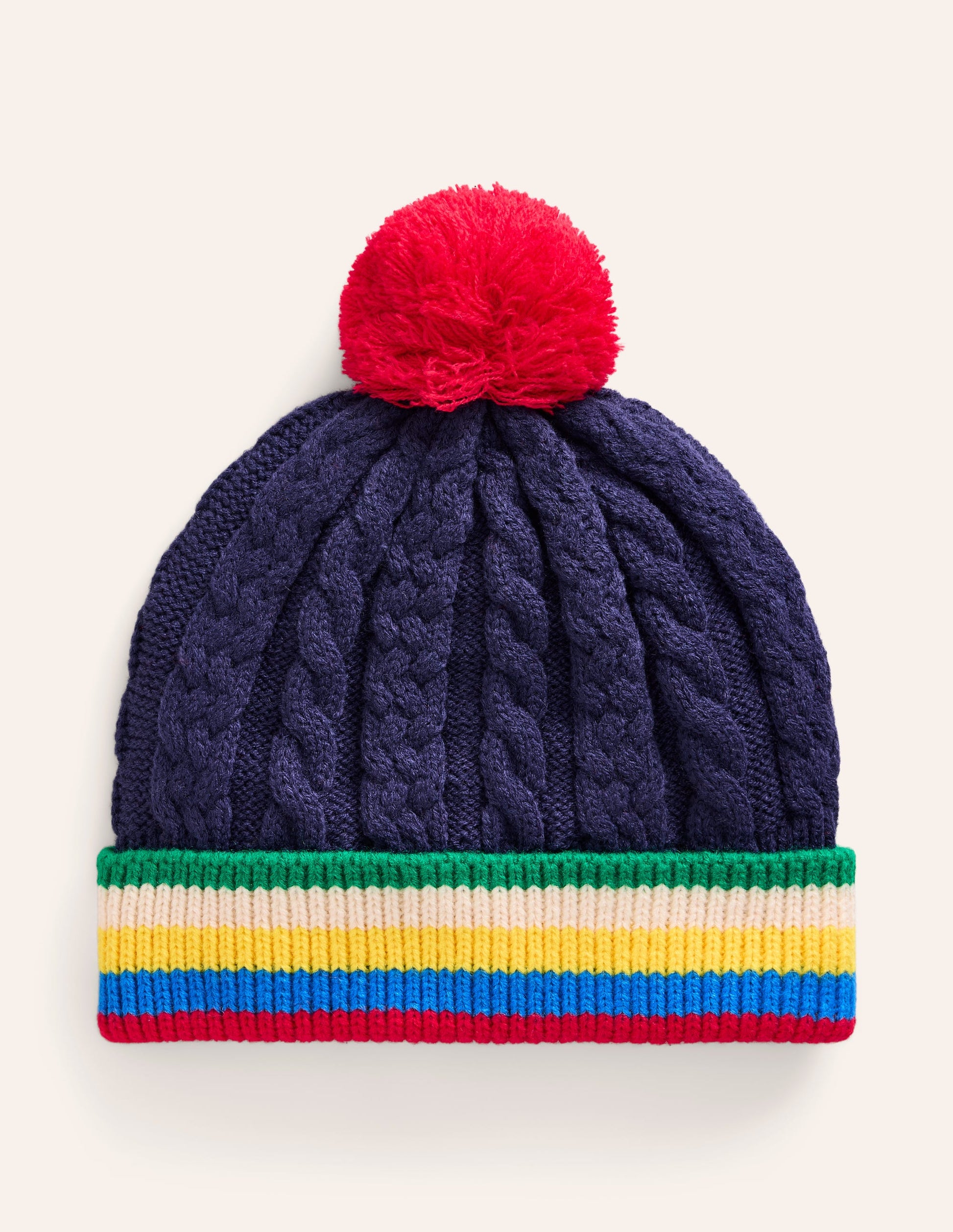 Strickmütze mit Zopfmuster-Anemone-1