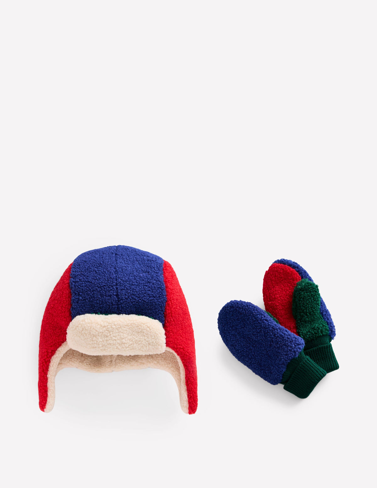 Set aus Teddyfell-Saphirblau Blockfarben - Image 1