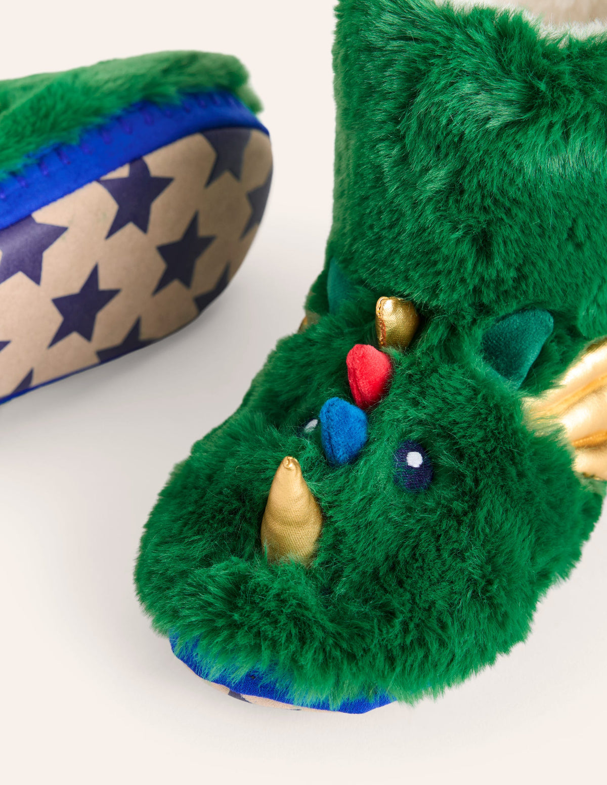 Chaussons bottillons-Dragon vert joyau - Image 3