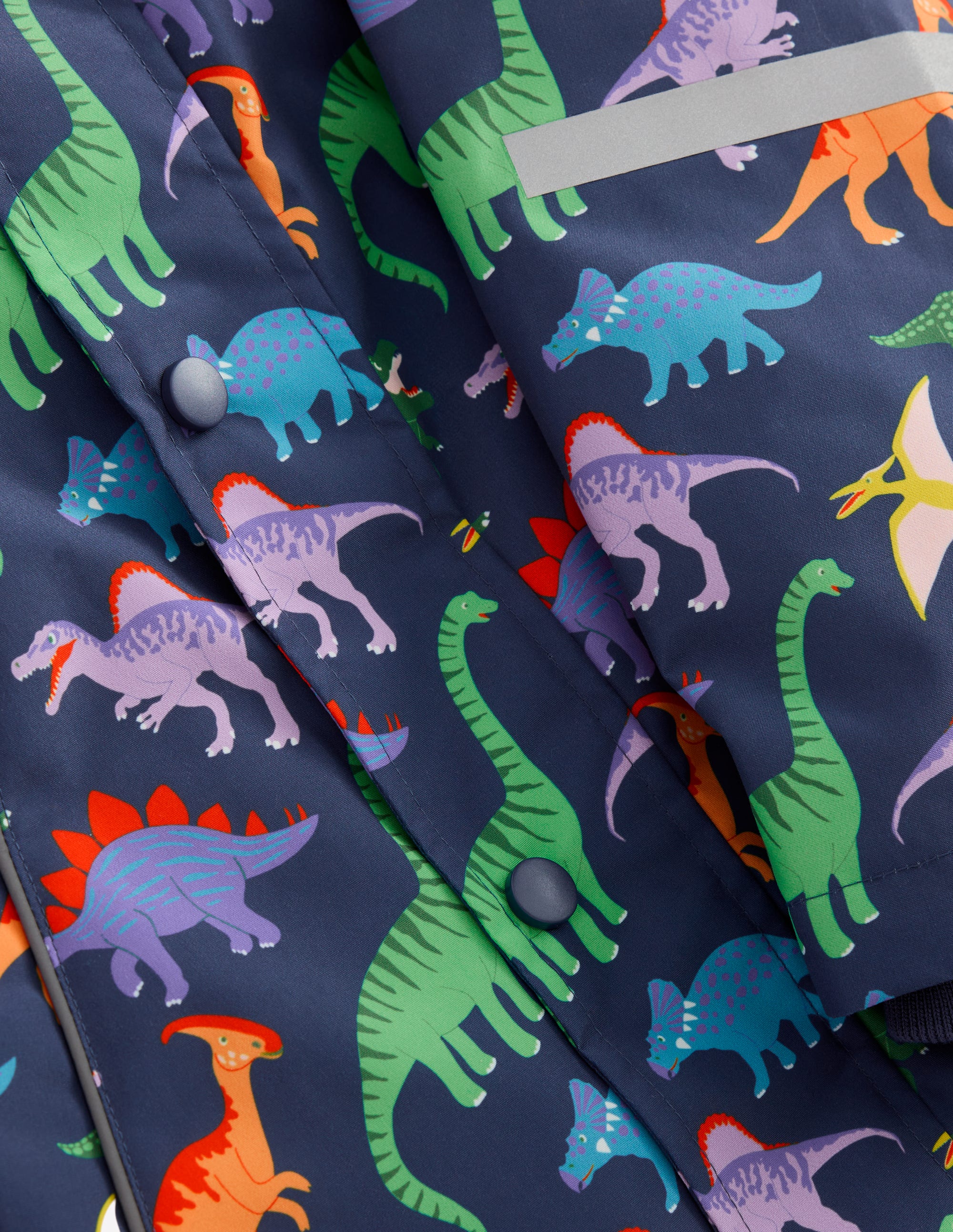 Ciré imperméable-Dinos bleu robot - Image 3