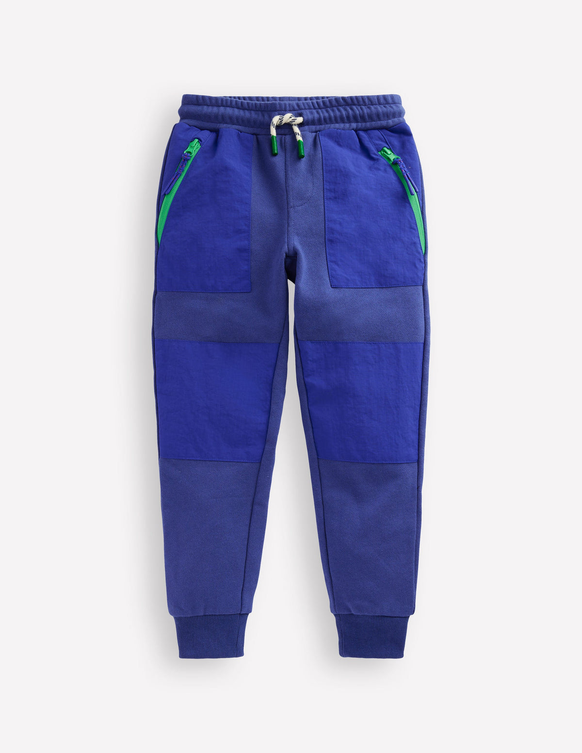 Bas de jogging à genoux renforcés-Bleu médiéval-4