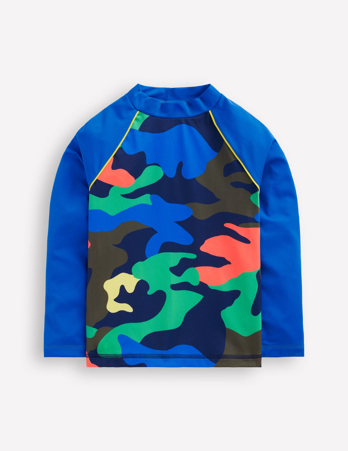 Logo Rash Vest-Multi Rainbow Camo - Image 1
