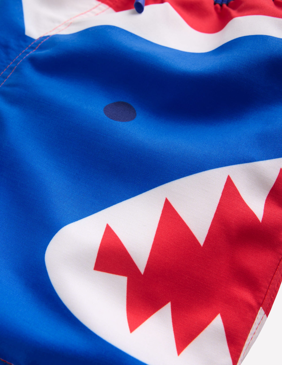 Swim Shorts-Poppy Red Shark - Image 3