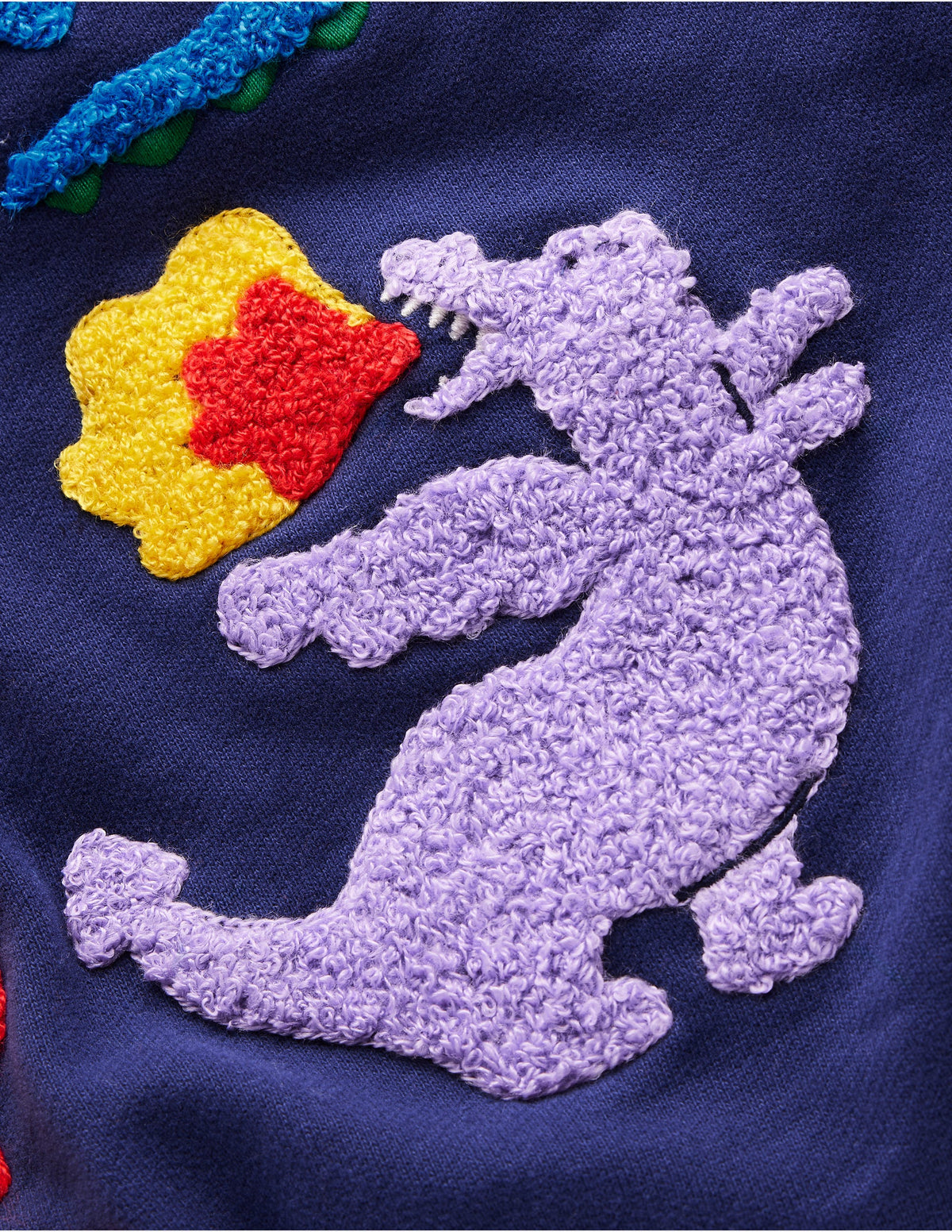 Sweat fun-Dragons bleu tribord-3