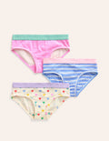 Unterhosen im 3er-Pack-Bunt & Nautisch Floral