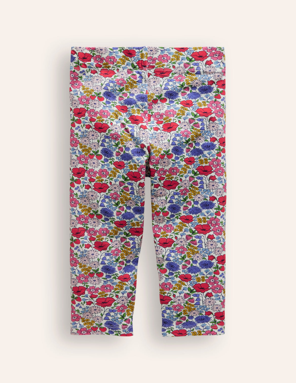 Lustige, verkürzte Leggings-Bunt Blumenbeet - Image 2