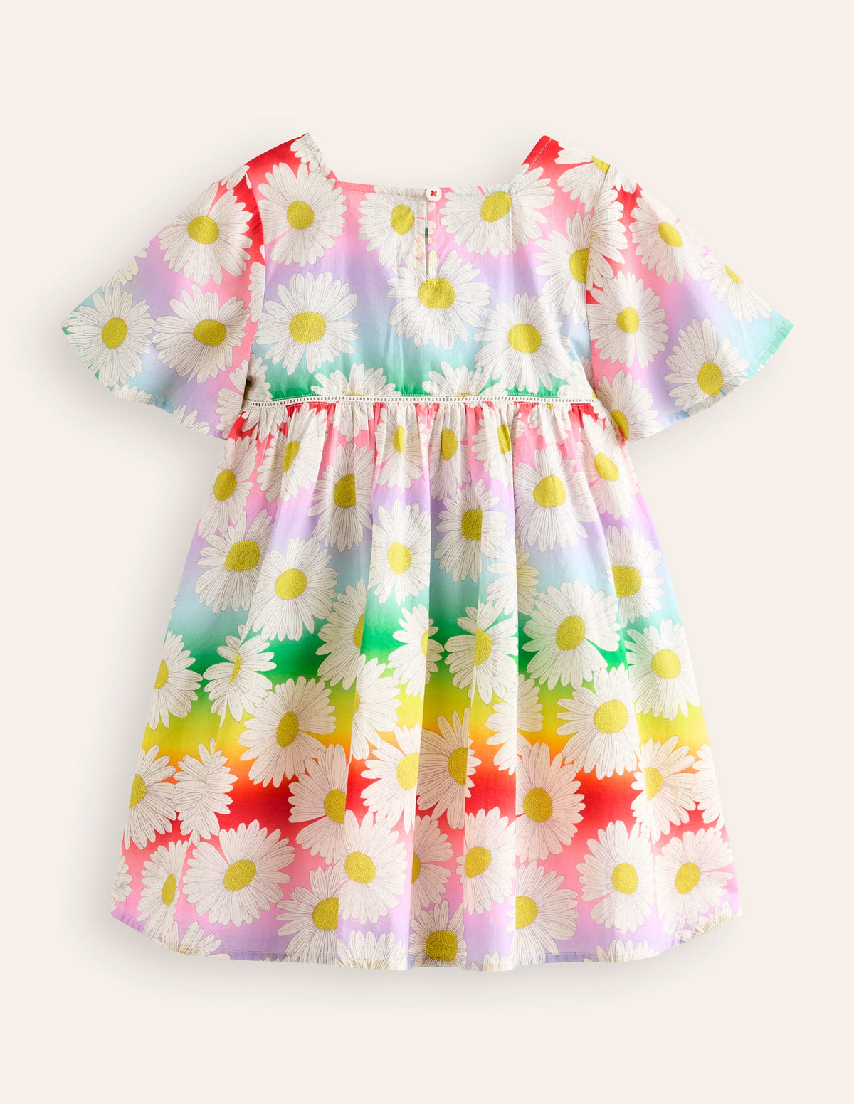 Leichtes Freizeitkleid-Bunt Ombré Gänseblümchen - Image 2
