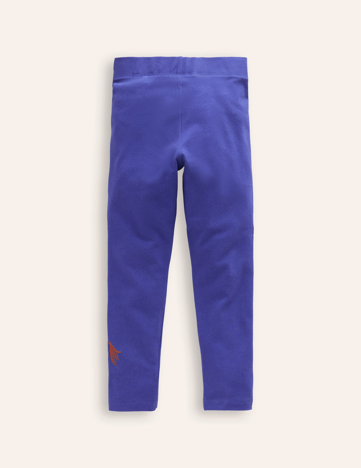 Appliqué Leggings-Navy Unicorns-2