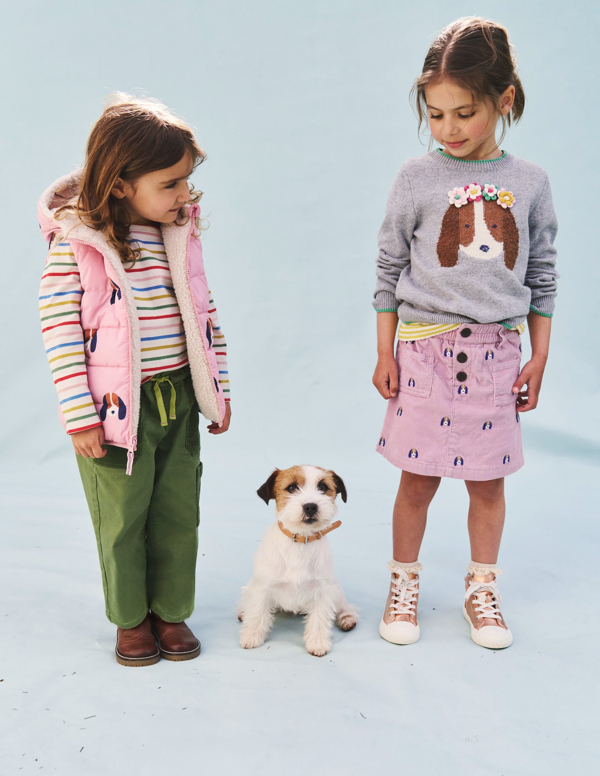 Pull à logo fantaisie-Chien gris doux - Image 5