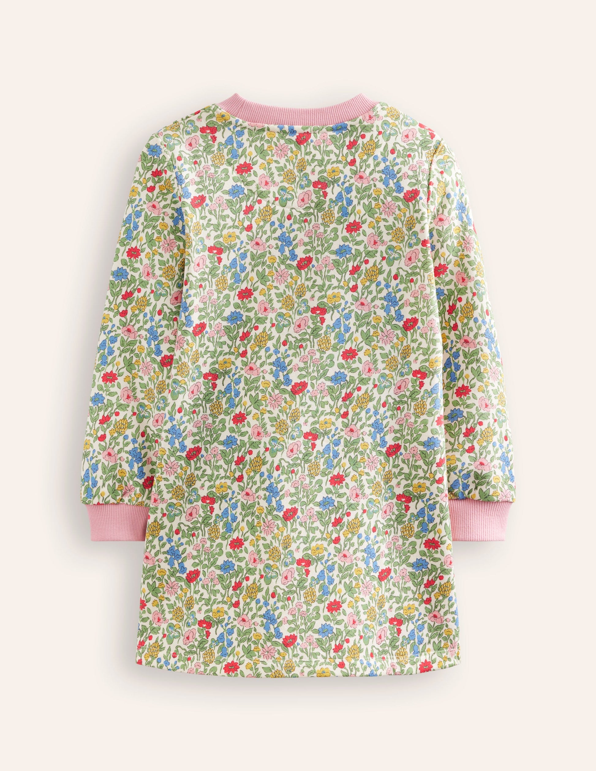 Robe-sweat Ida à appliqué-Dinosaures motif Meadow Floral multi-2