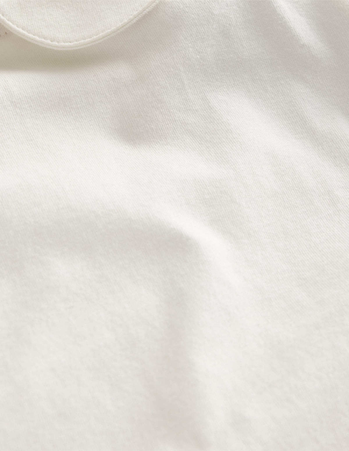 Jersey-Oberteil mit Kragen-Ivory and Navy Spot - Image 3