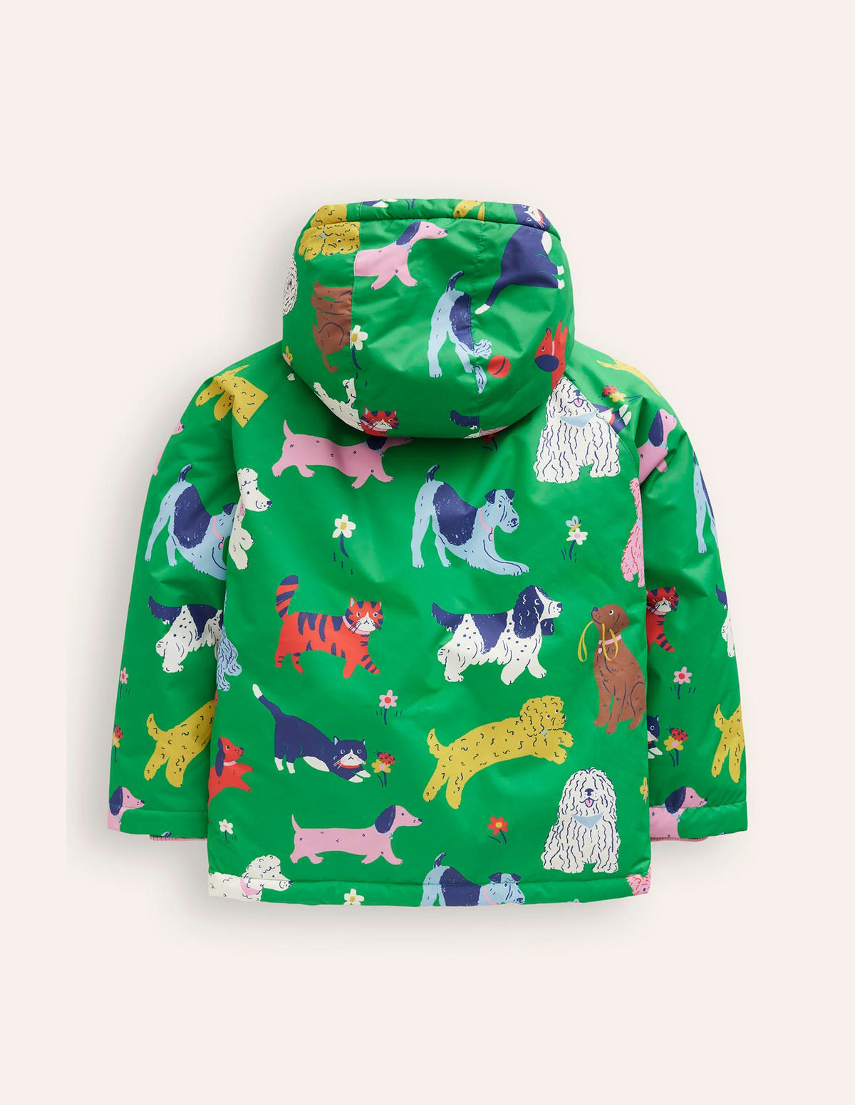 Sherpa Lined Anorak-Green Park Play Pets-2
